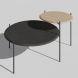 Журнальный стол Poetika Combi D-60 Черный/Береза