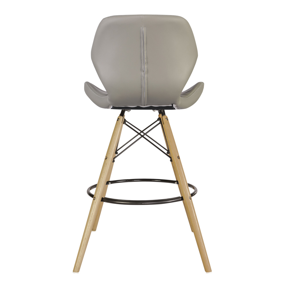 Барний стілець HATTA Astra Eco Wood Сірий (44460298) дешево