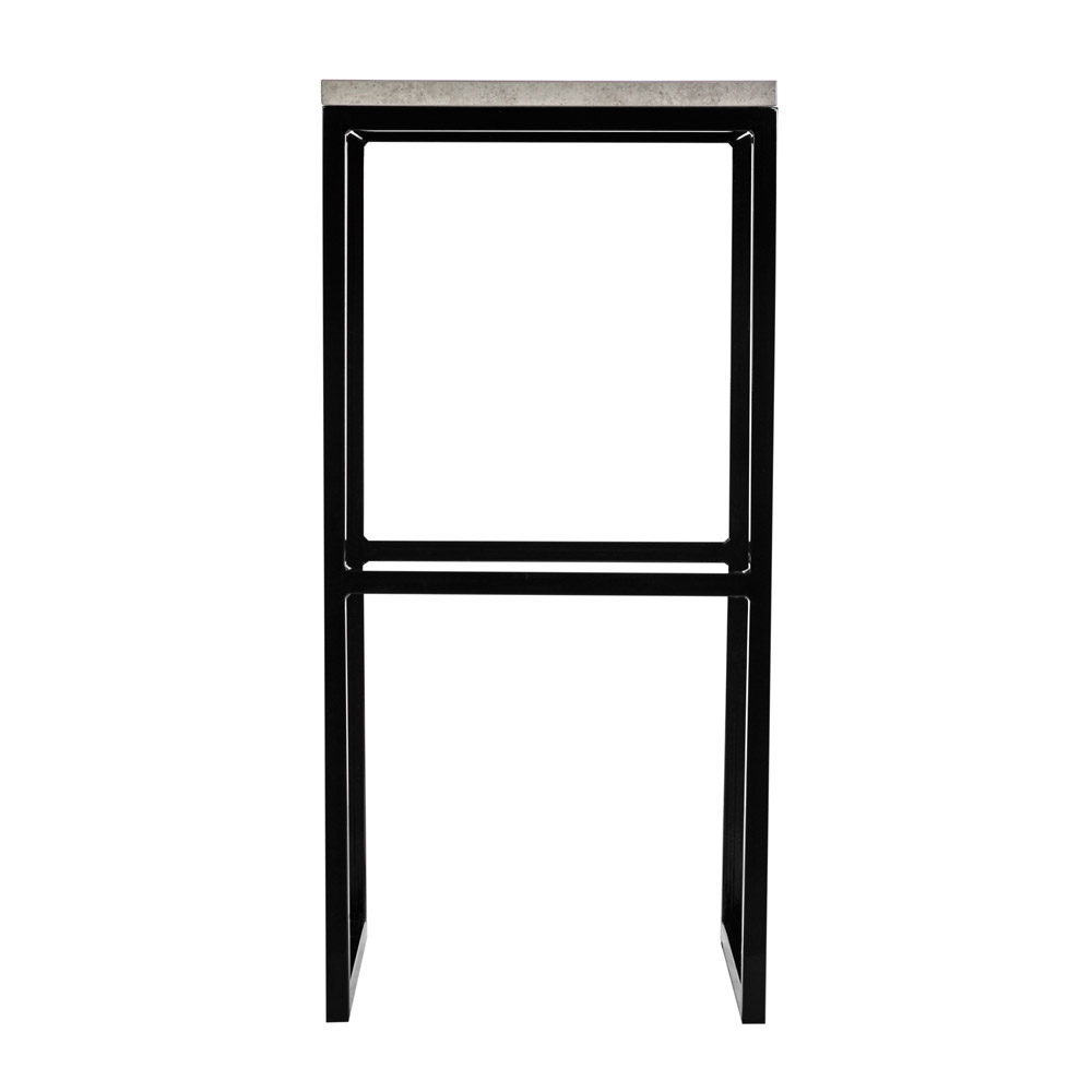 Барный стул HATTA B-Stool 75 Черный, Бетон (44460477) недорого