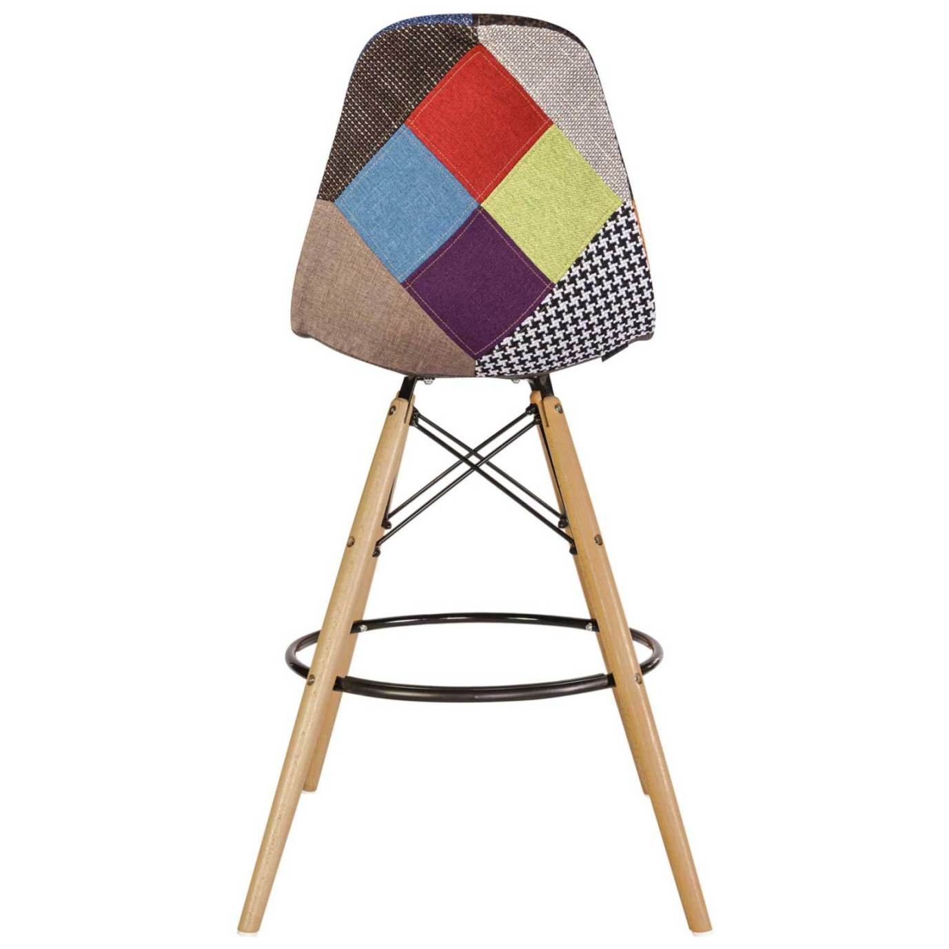 Барный стул HATTA Bryan Wood Patchwork 1 (44460295) с доставкой