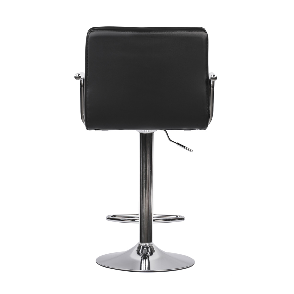 Барний стілець HATTA Dublin Arm Chrome Eco Чорний (44406332) в Украине