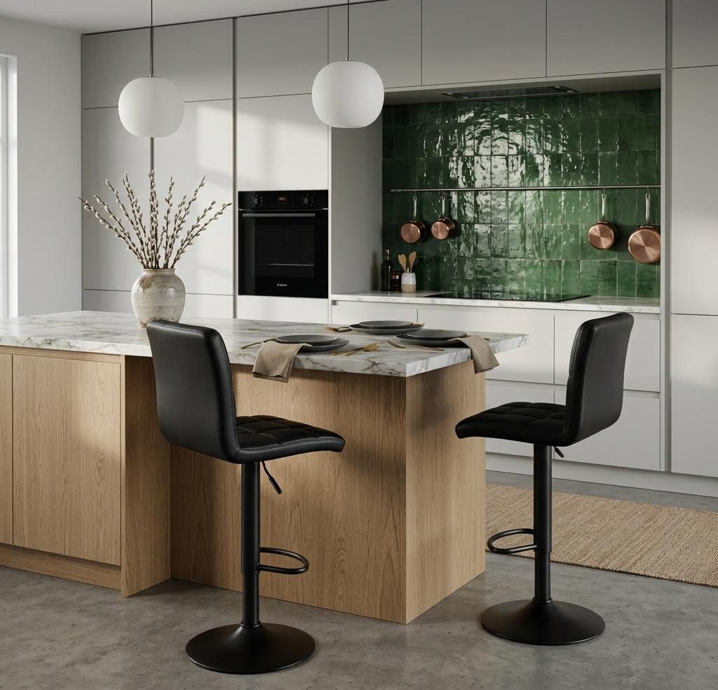 Барний стілець HATTA Dublin Black Eco Чорний (44550151) kupistul