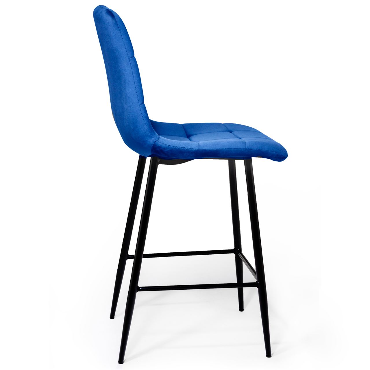 Барный стул HATTA Indigo Velvet Темно-синий (44556643) в Украине