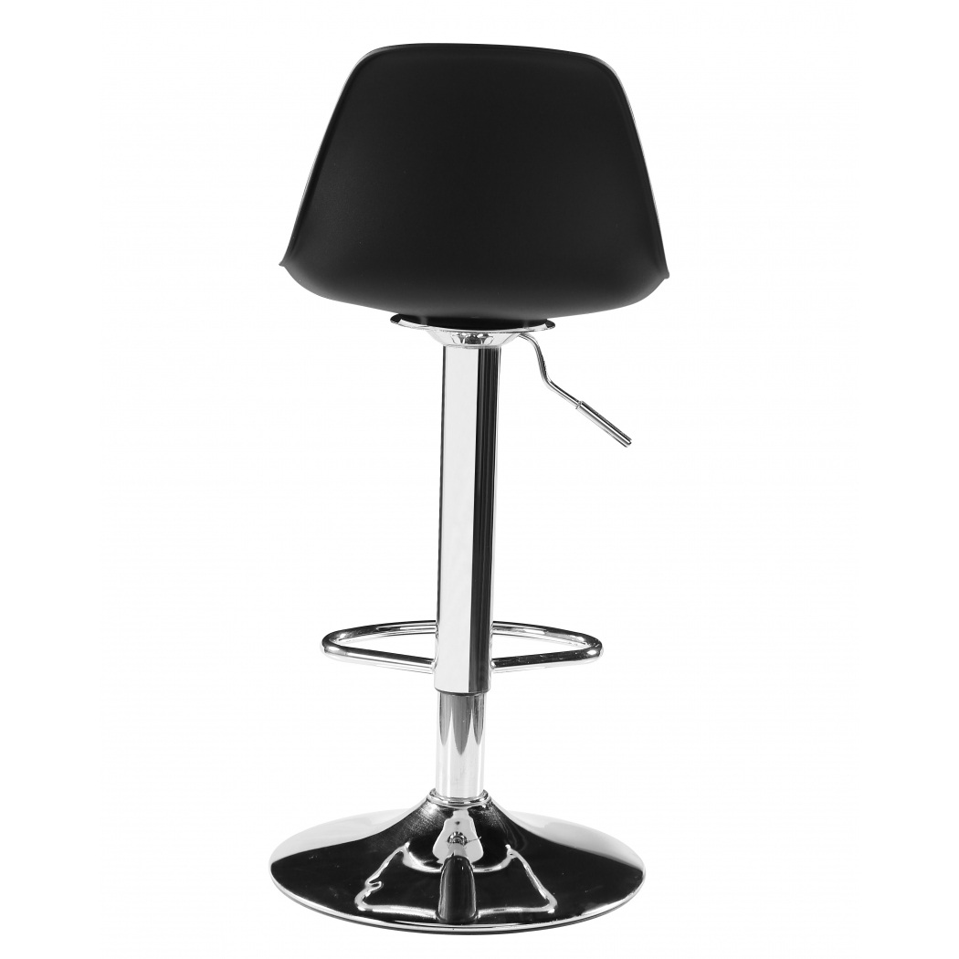 Барний стілець HATTA Milan Eco Chrome Чорний (44303809) с доставкой