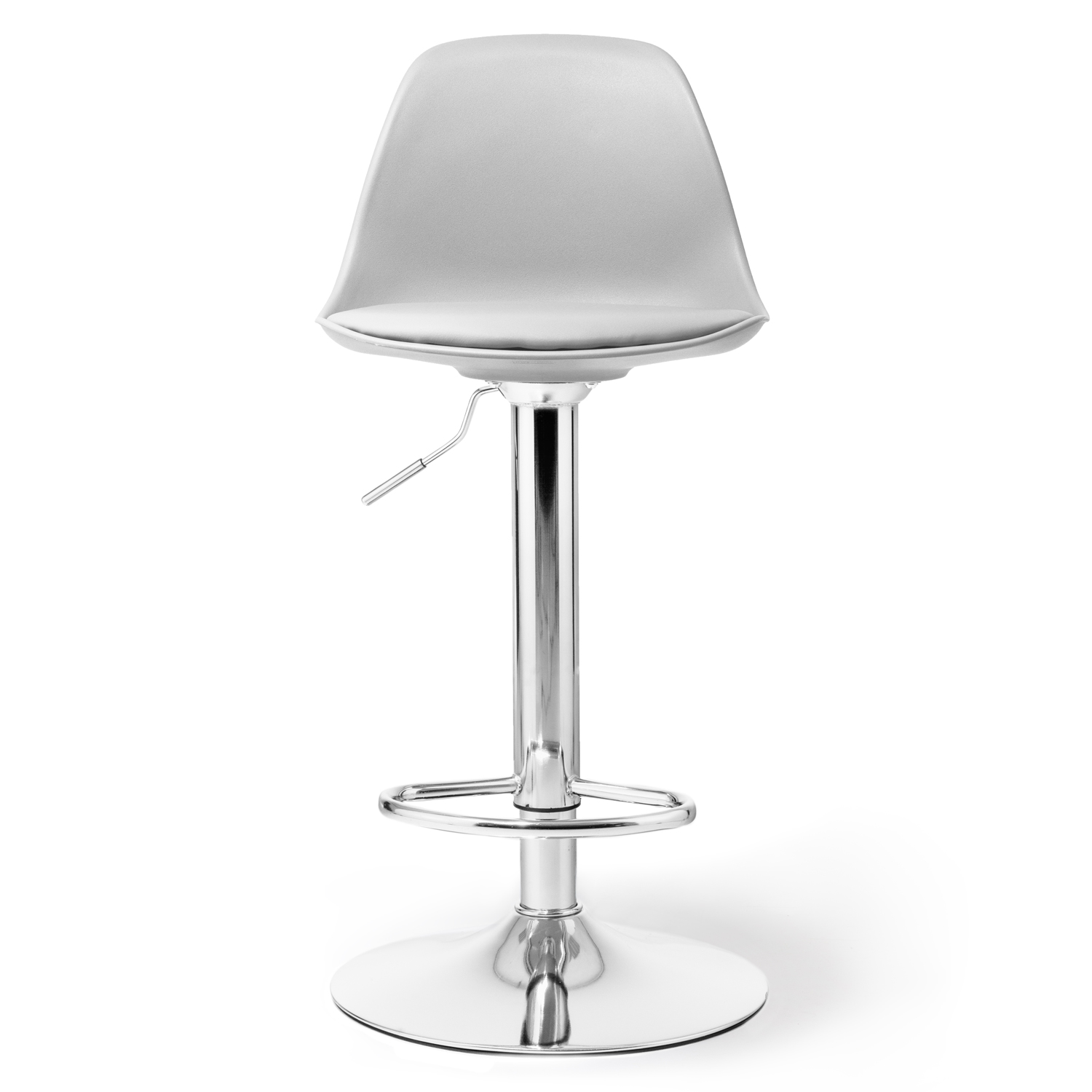 Барный стул HATTA Milan Eco Chrome Серый (44512972) дешево