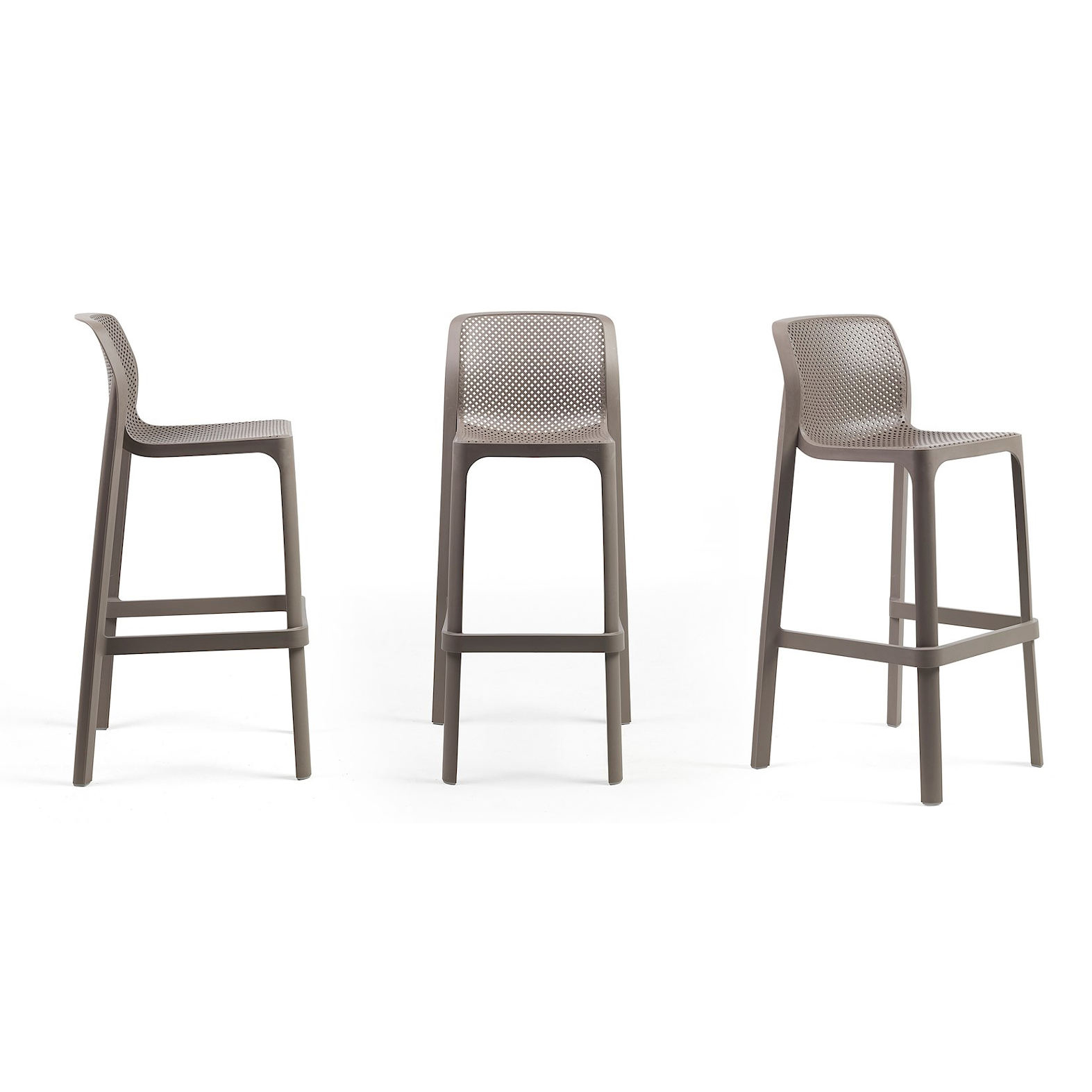 Барний стілець Net Stool Tortora (13522920) недорого