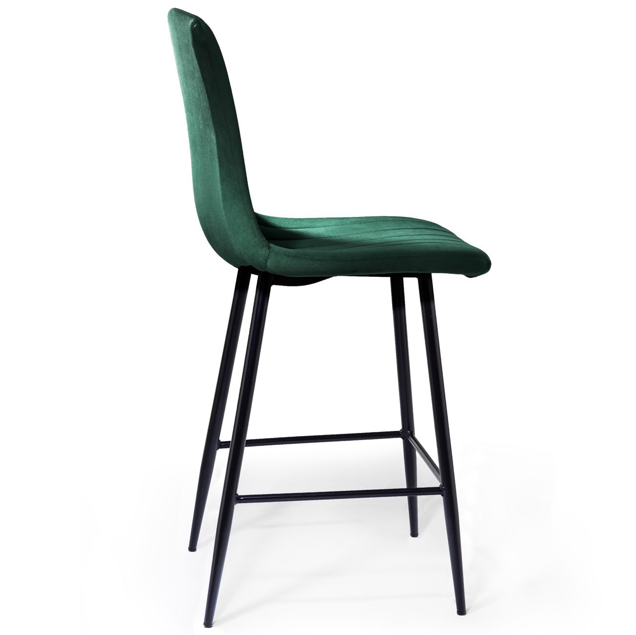Барный стул HATTA Petty Velvet Темно-зеленый (44515252) в интернет-магазине