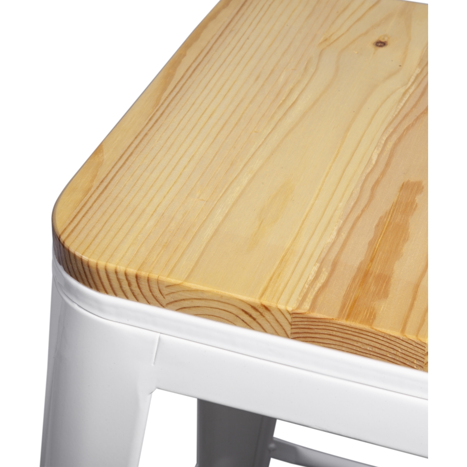Барний стілець HATTA Practic Wood Білий (44478931) в Украине