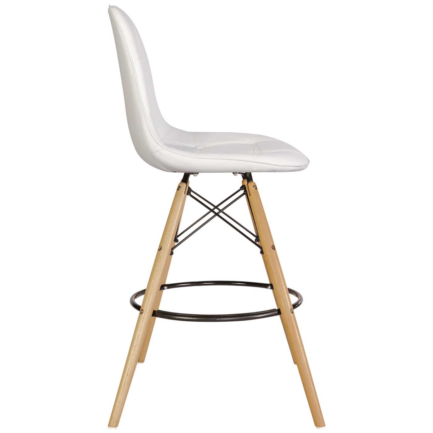 Барний стілець HATTA Praga Eco Wood Білий (44460299) дешево