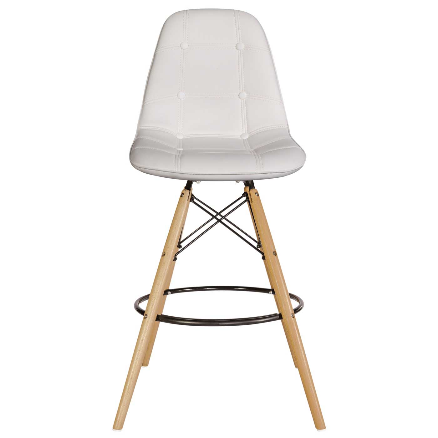 Барний стілець HATTA Praga Eco Wood Білий (44460299) недорого