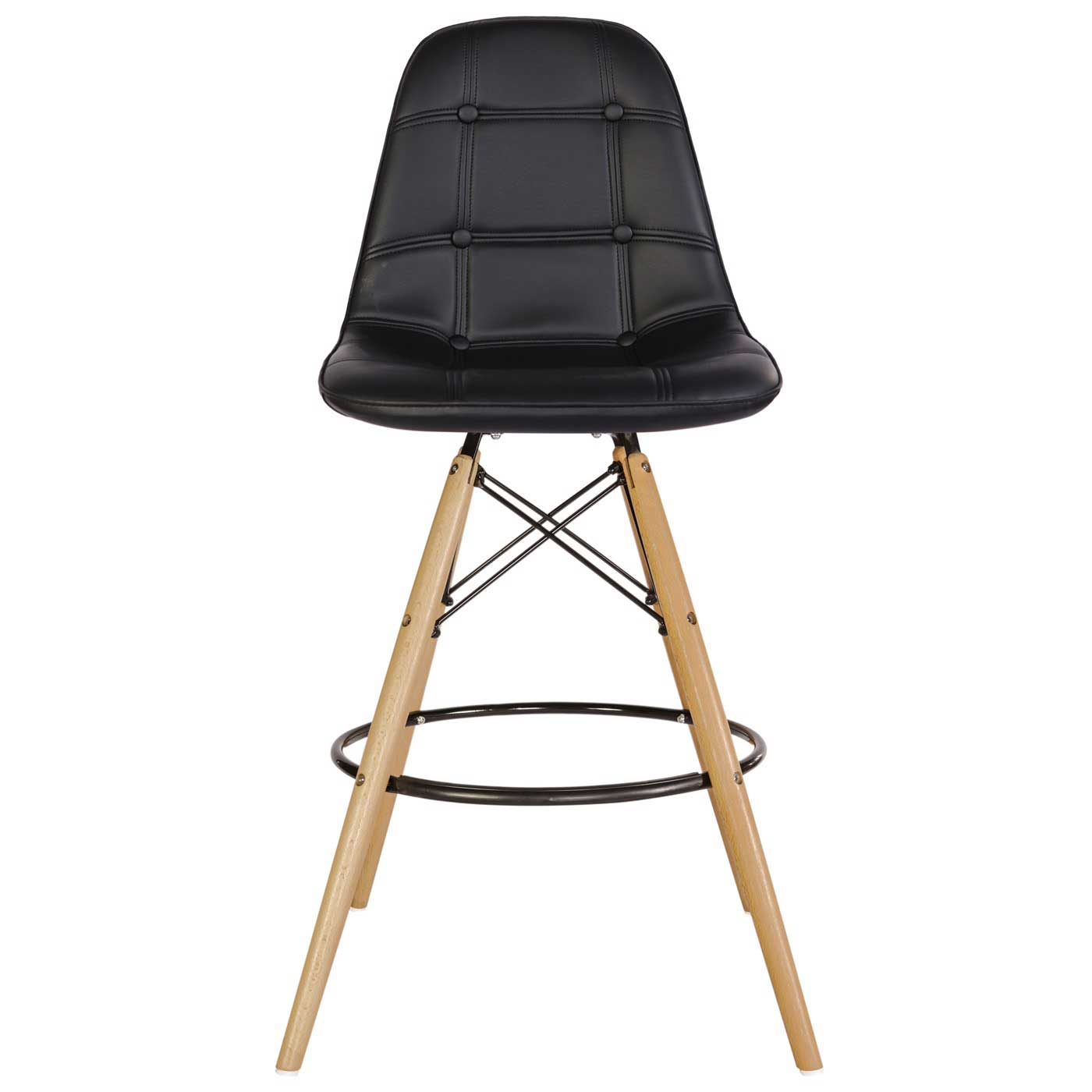 Барный стул HATTA Praga Eco Wood Черный (44460301) недорого