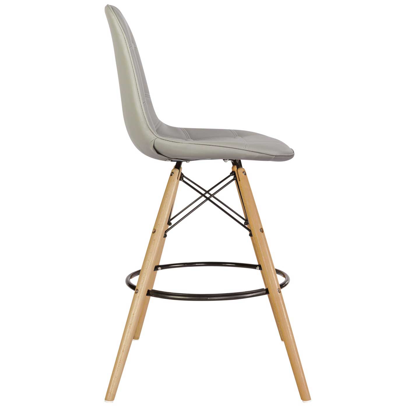 Барный стул HATTA Praga Eco Wood Серый (44460300) дешево