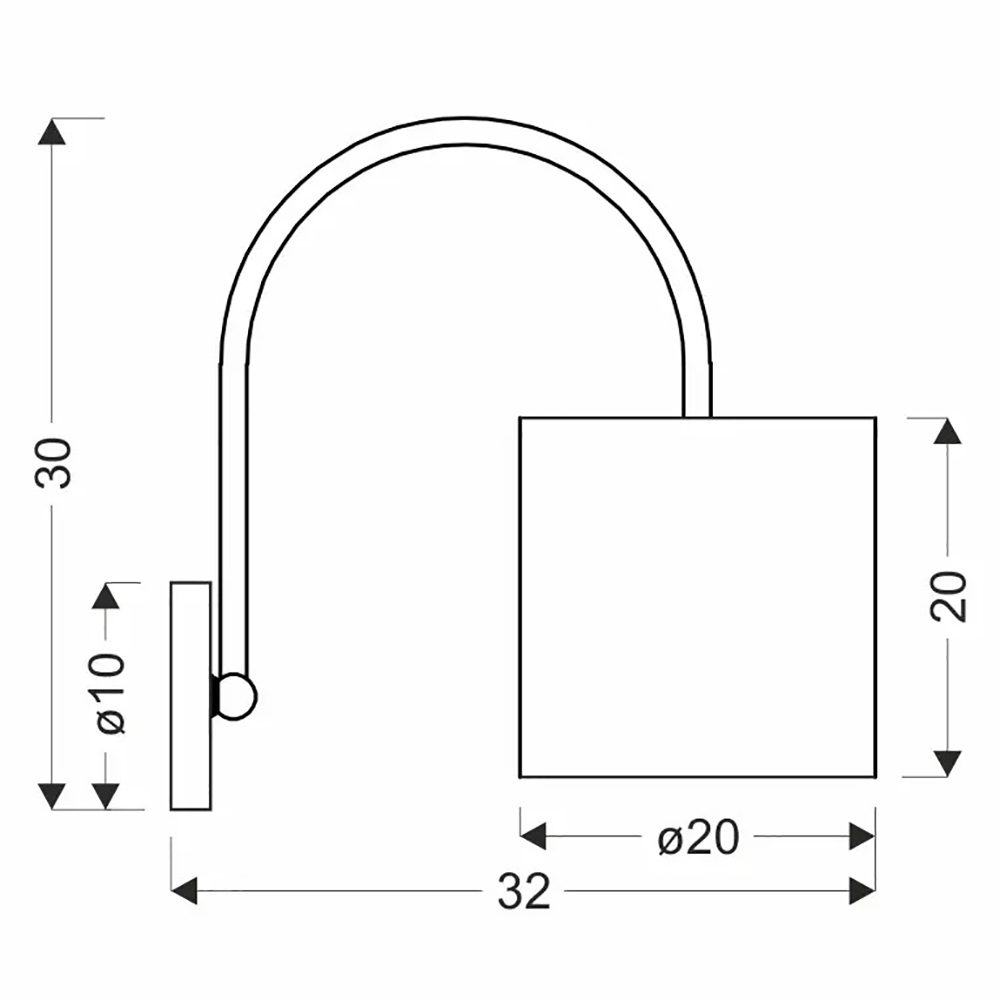 Бра Candellux 21-00668 Atlanta Білий (1721380964) с доставкой