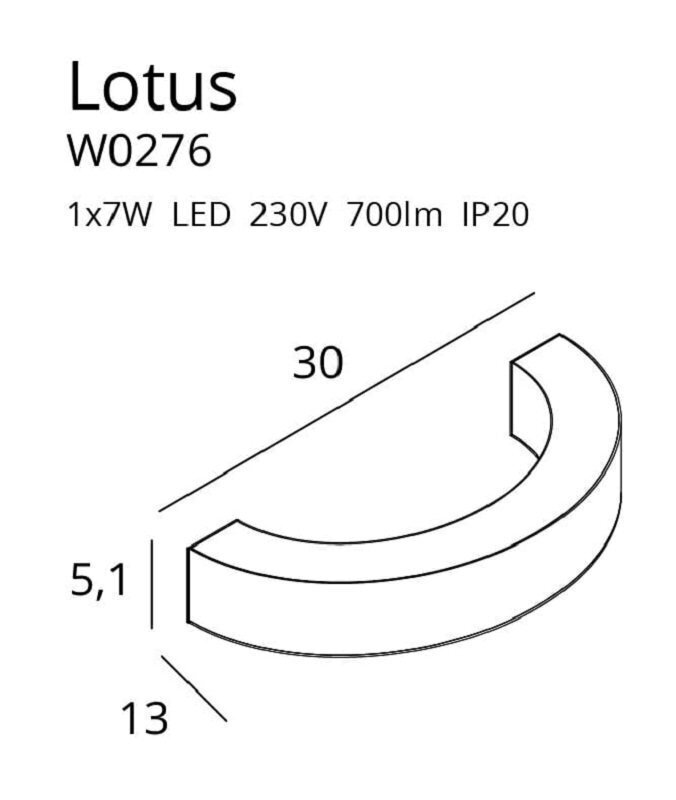 Бра Lotus Gold (118866043) недорого