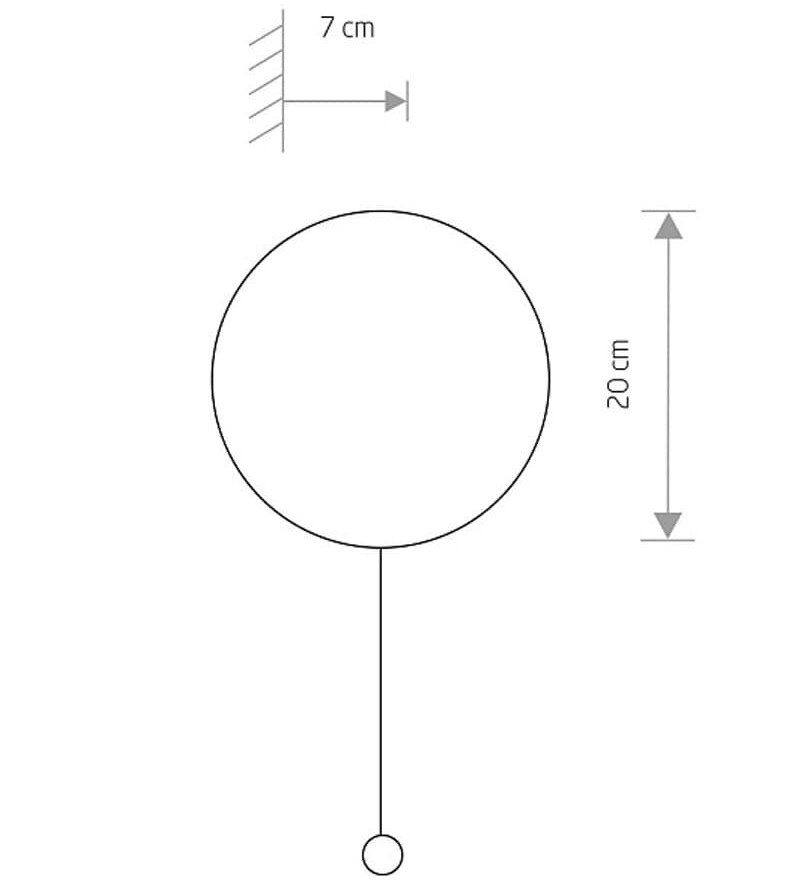 Бра Minimal Бежевий (109727601) дешево