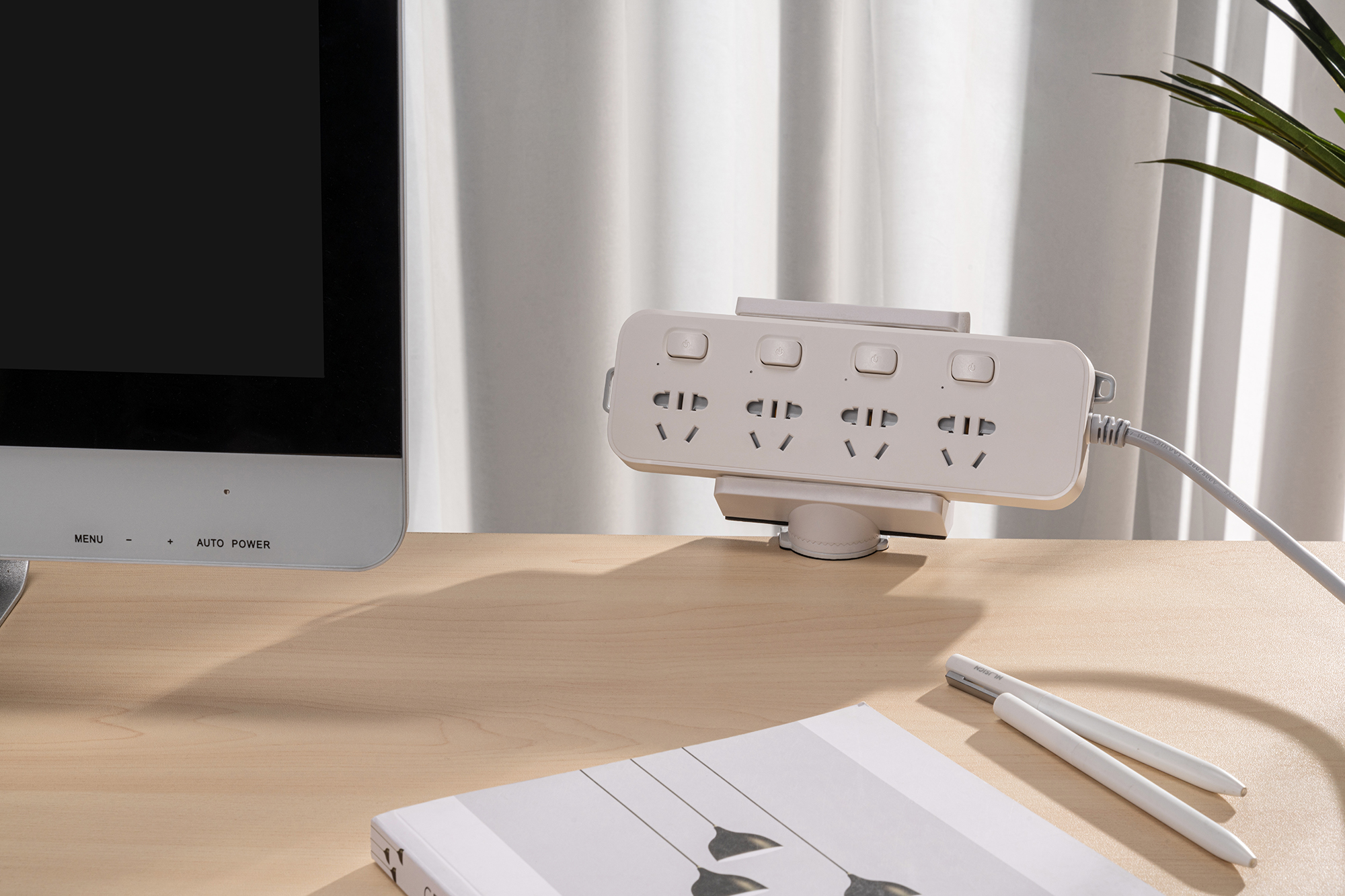 Держатель для сетевого удлинителя OfficePro CT320 White (1311205544) kupistul