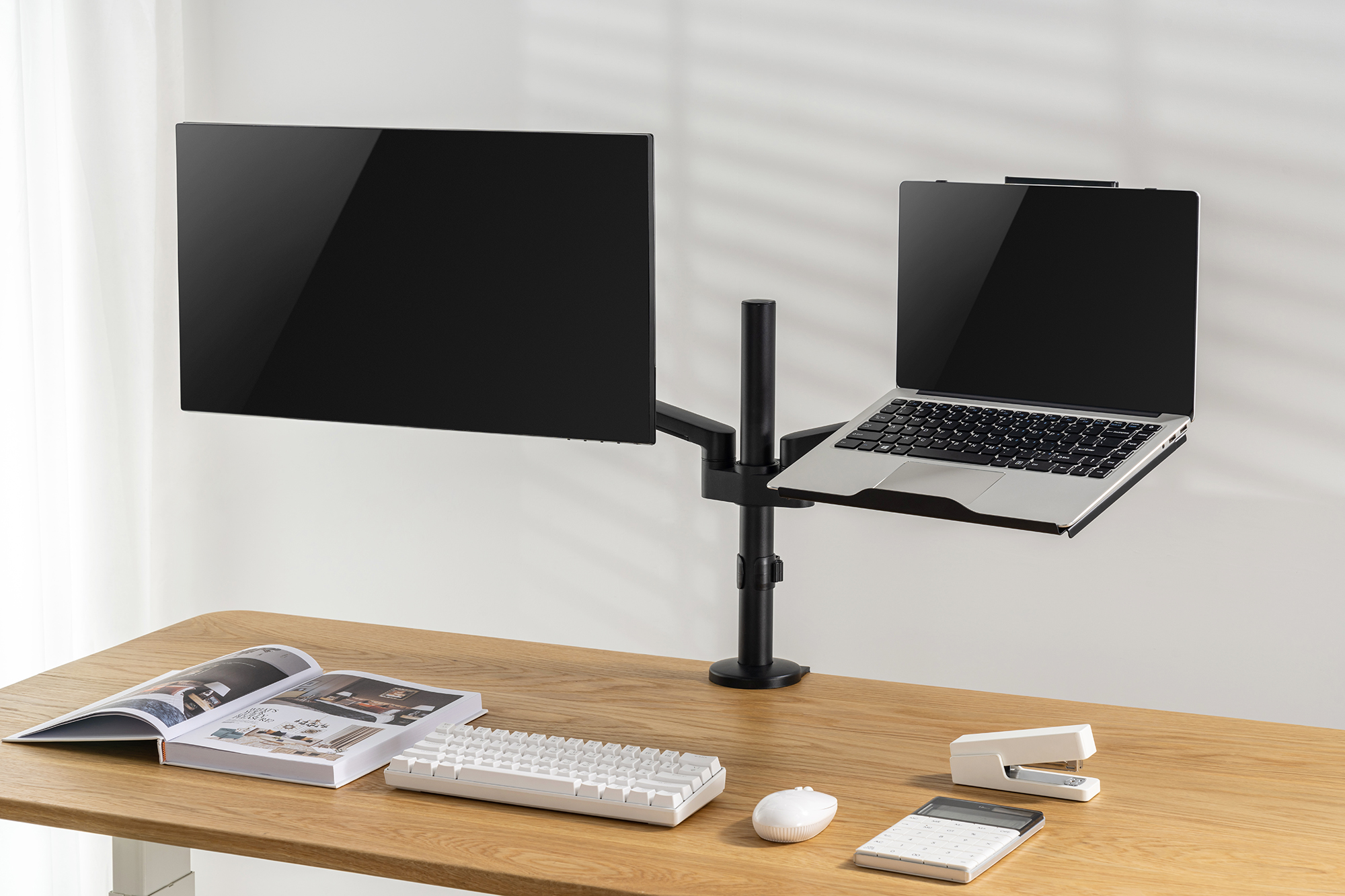 Держатель ноутбука для кронштейна OfficePro LH524B Black (1311205515) недорого