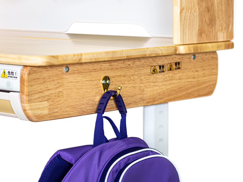 Детский стол Mealux Timberdesk L 120х60 RubberWood, Белый (111470446) в интернет-магазине