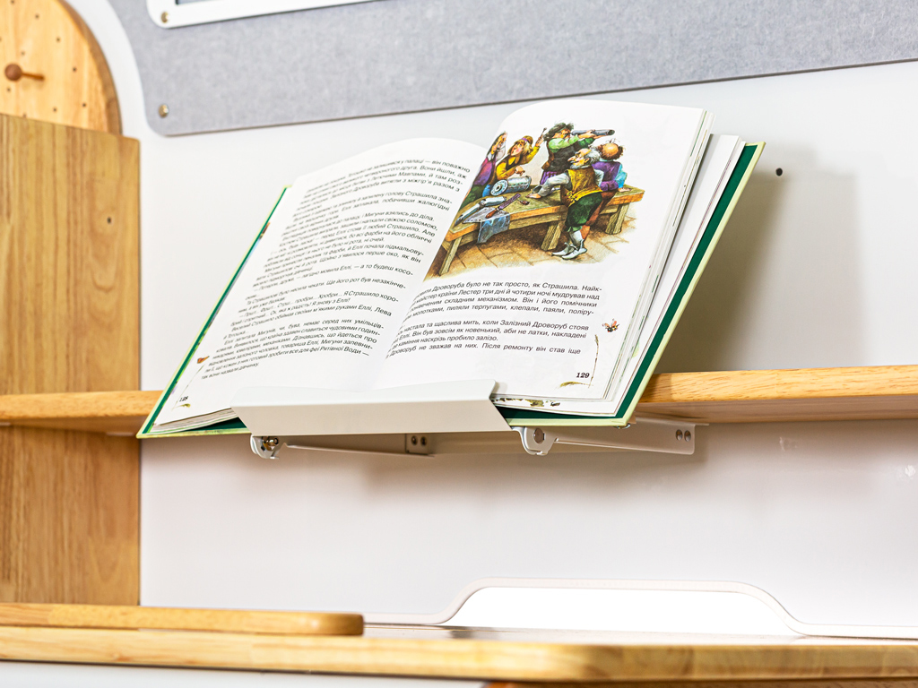 Детский стол Mealux Timberdesk L 120х60 RubberWood, Белый (111470446) с доставкой