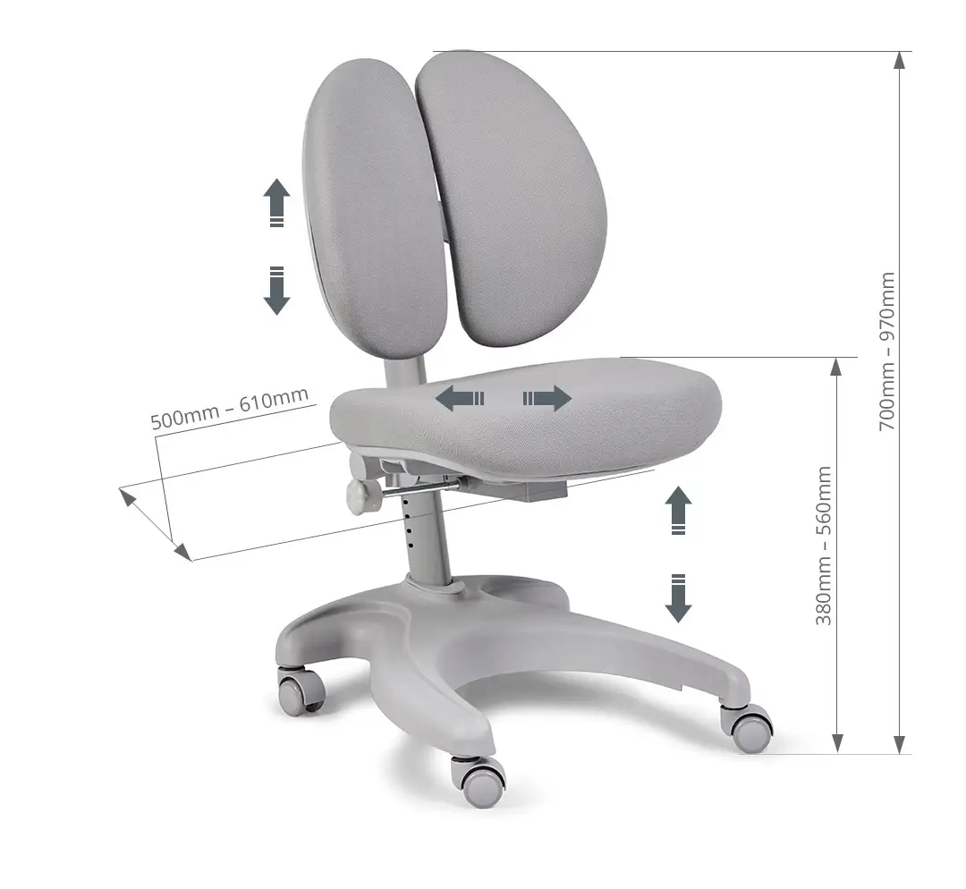 Детское кресло Solerte Grey (1771478576) дешево