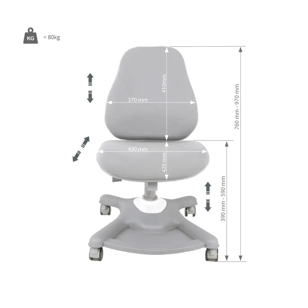 Дитяче крісло Sorridi Grey (1771478593) с доставкой