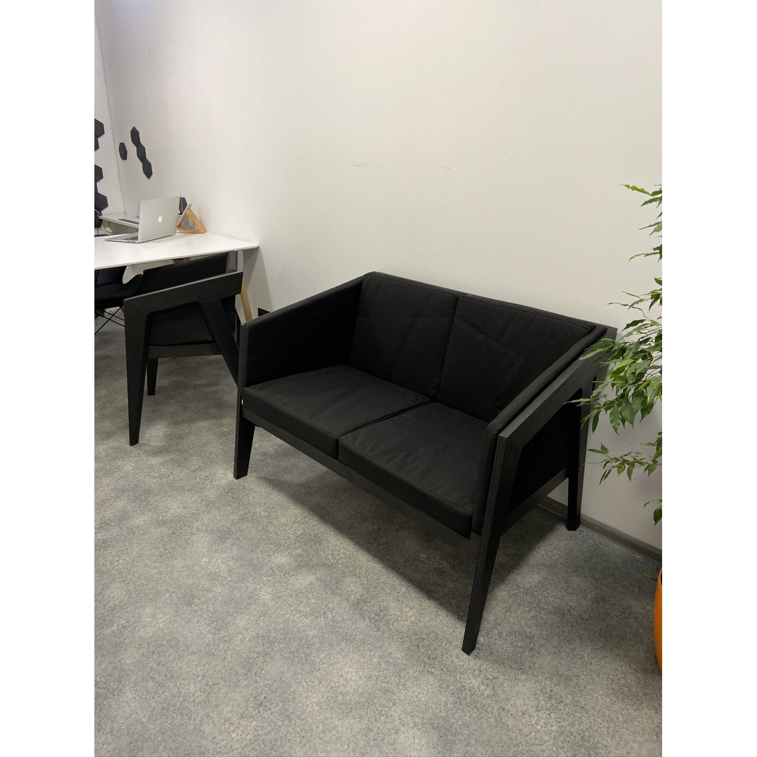 Диван Air 2 Sofa S Melva 99, Black (60499359) недорого