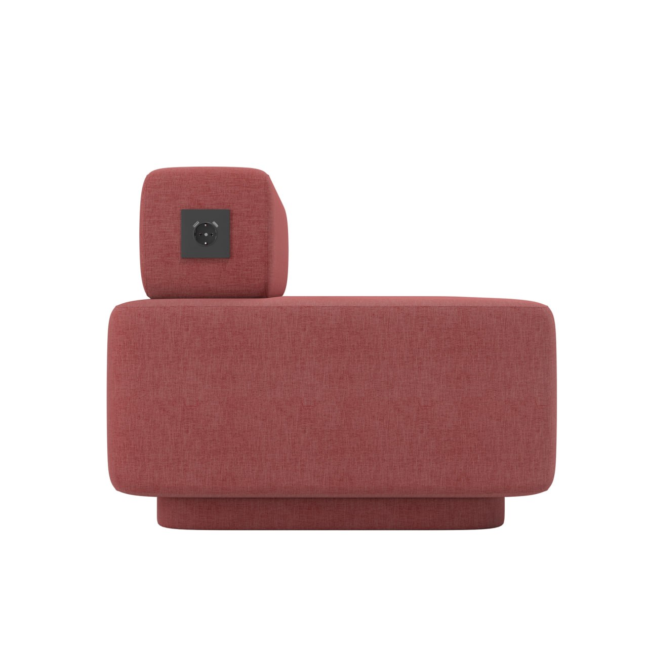 Диван Corner с розеткой 160x80 Magic Terracotta (1561024730) недорого