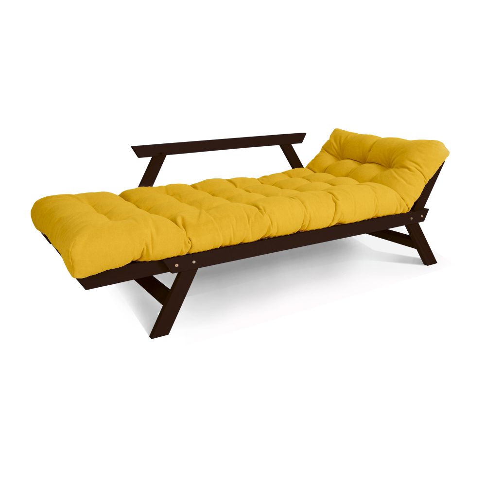 Диван-футон Allegro Жовтий, Шоколад (65492166) недорого
