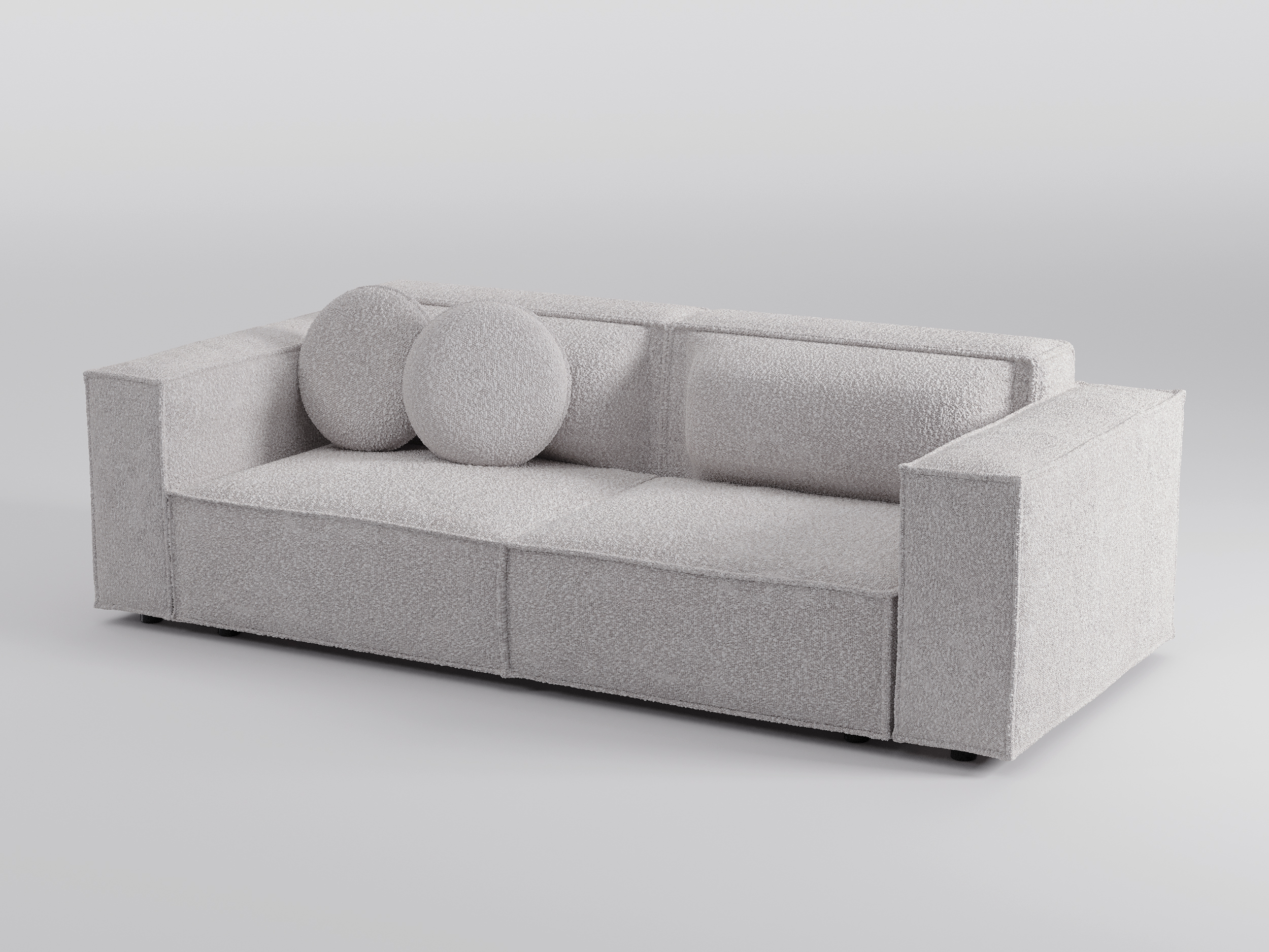 Диван Safti 260x105 Boucle Taupe 9 (1561024777) недорого