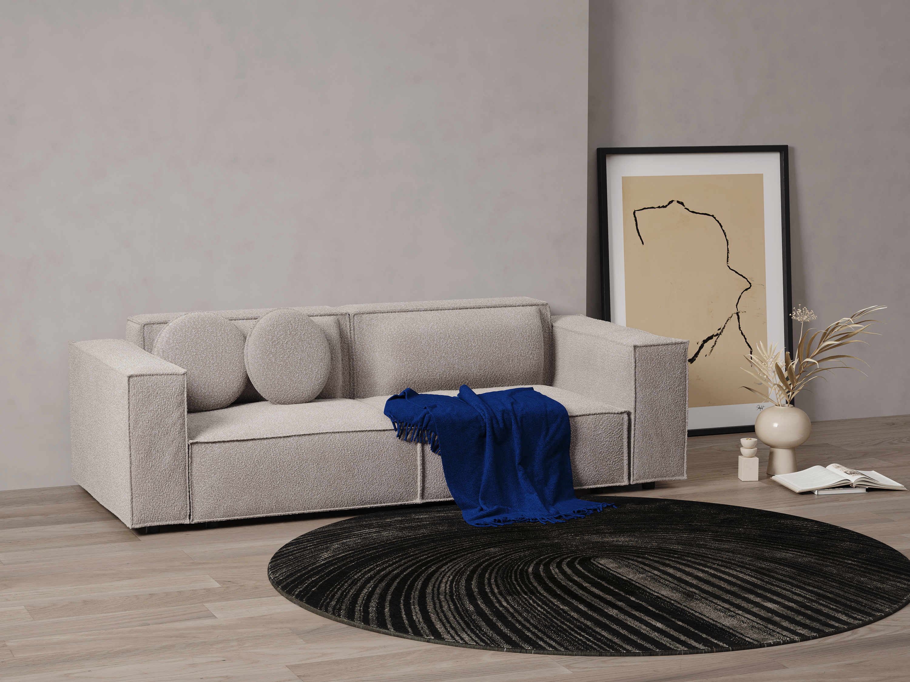Диван Safti 260x105 Boucle Taupe 9 (1561024777) в Киеве
