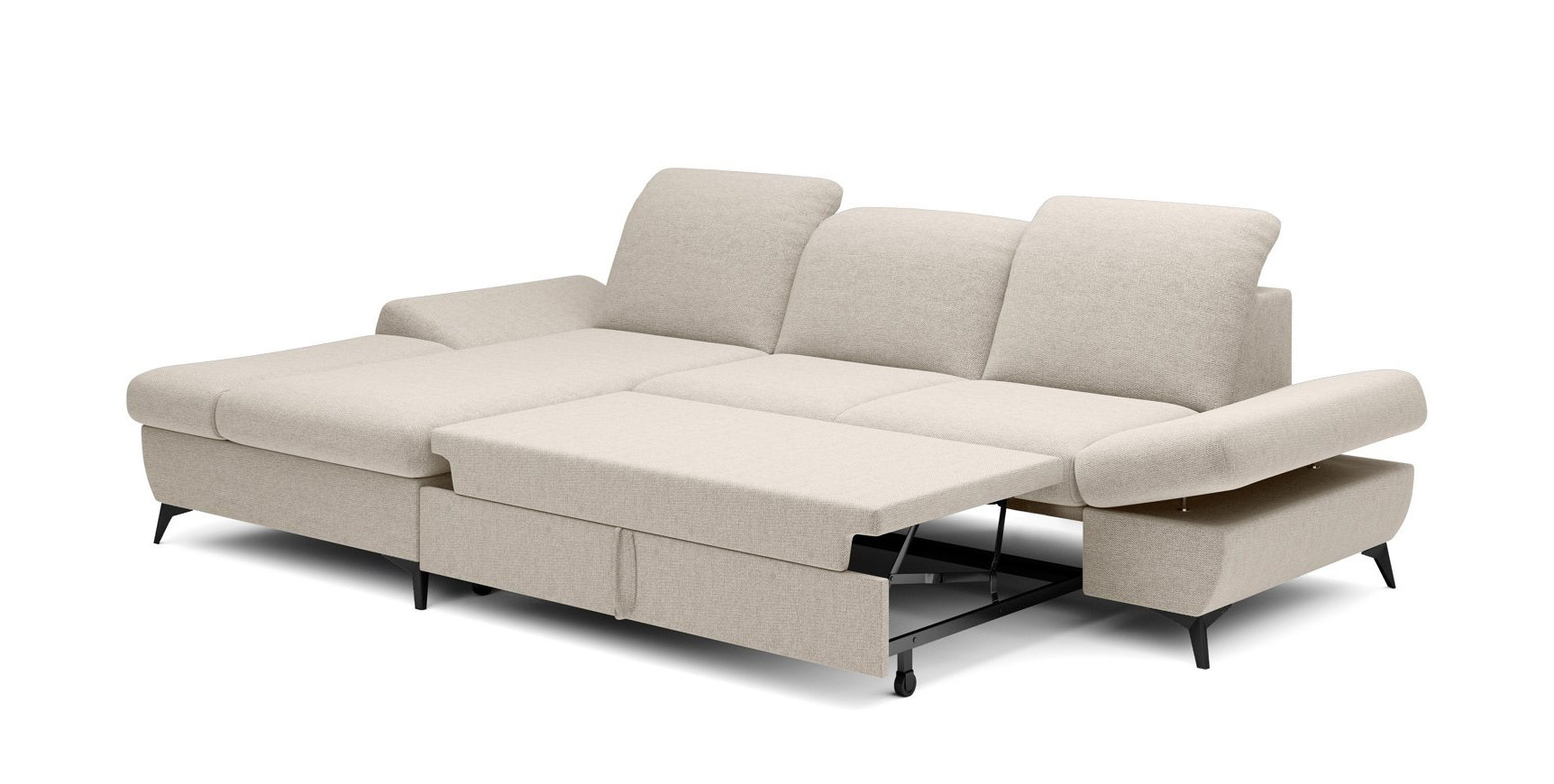 Диван кутовий розкладний HARPER Left Loft-01-Cream (1321486012) дешево
