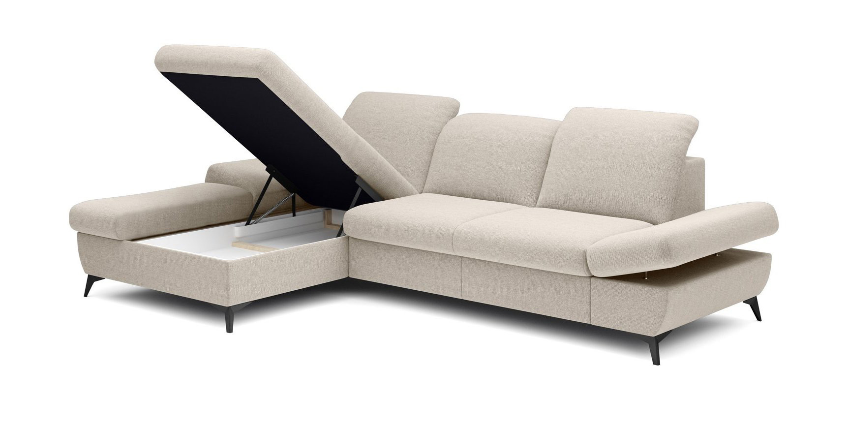 Диван кутовий розкладний HARPER Left Loft-01-Cream (1321486012) с доставкой