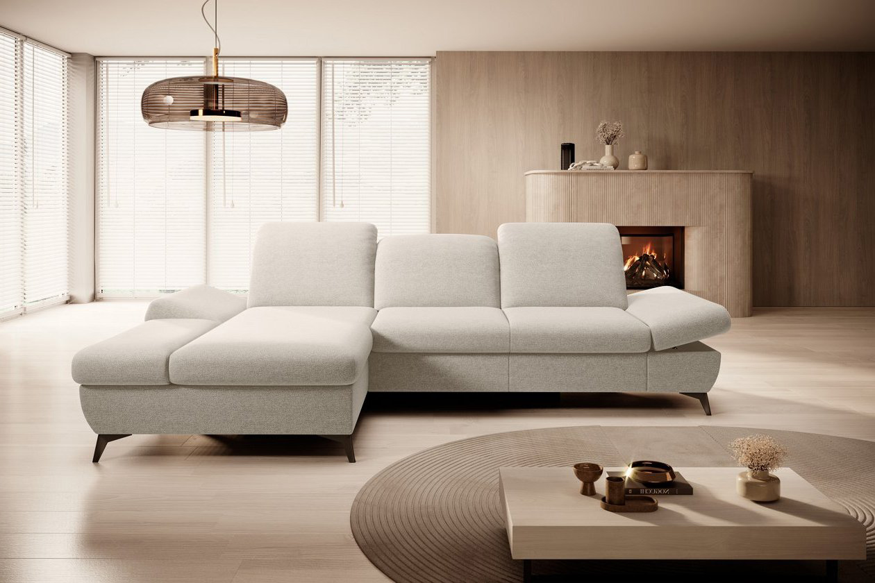 Диван кутовий розкладний HARPER Left Loft-01-Cream (1321486012) в Киеве