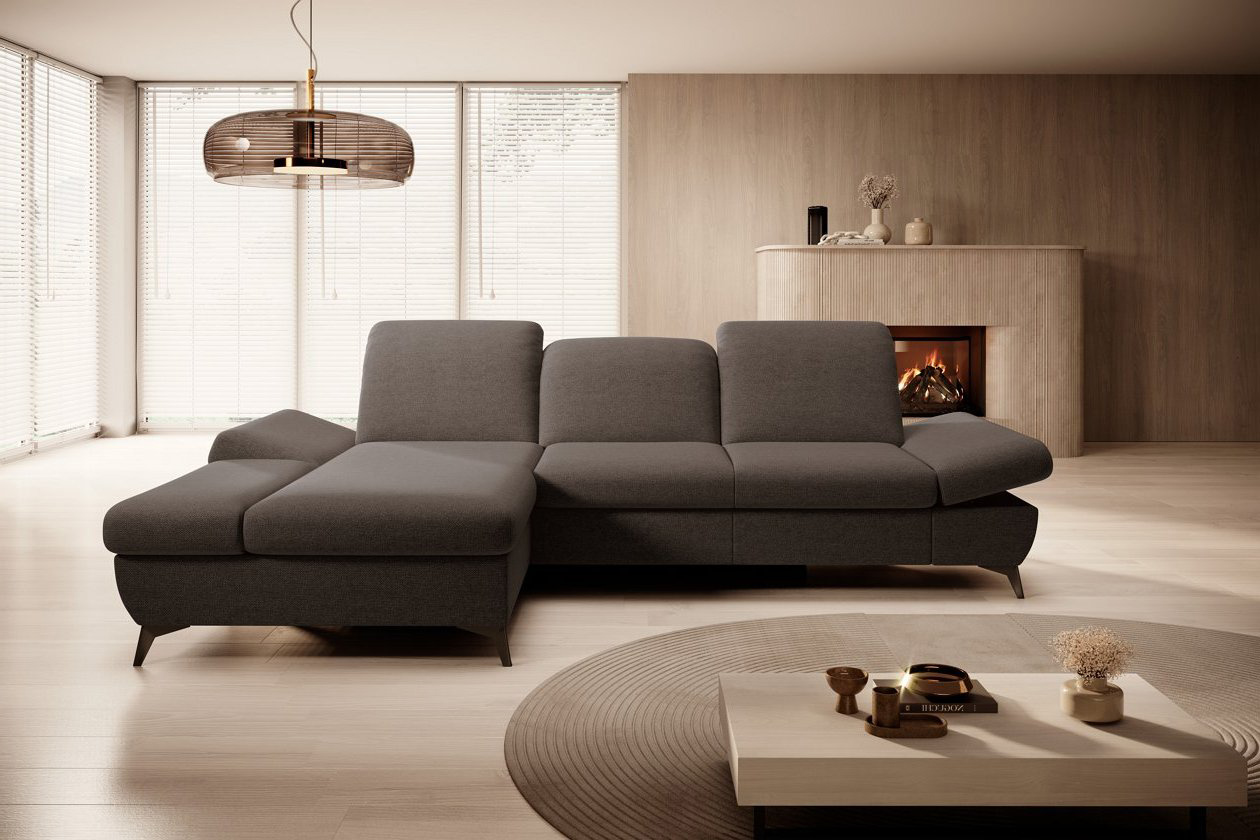 Диван угловой раскладной HARPER Left Loft-05-Fossil (1321485992) в Киеве