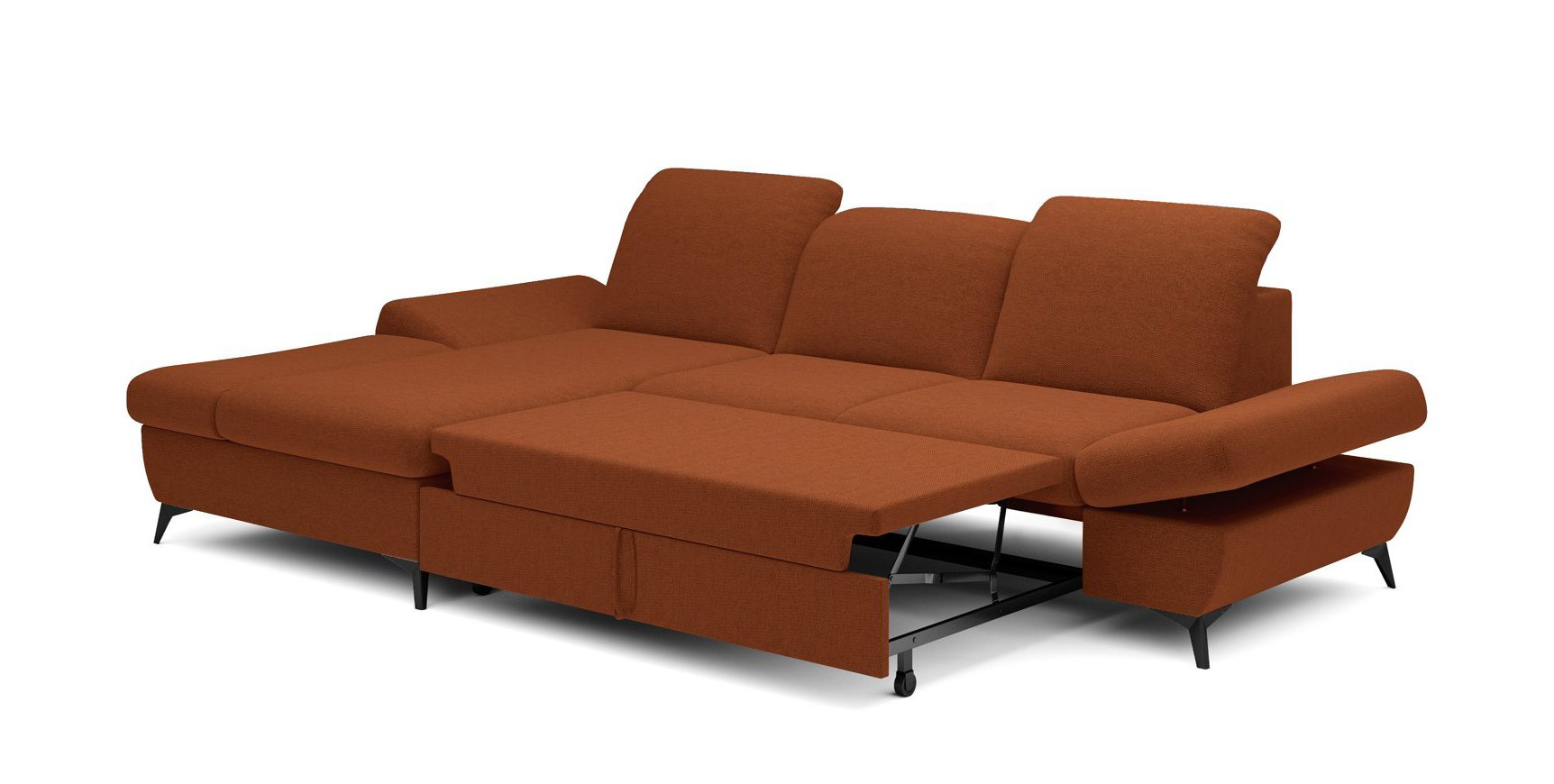 Диван угловой раскладной HARPER Left Loft-08-Red (1321485995) с доставкой