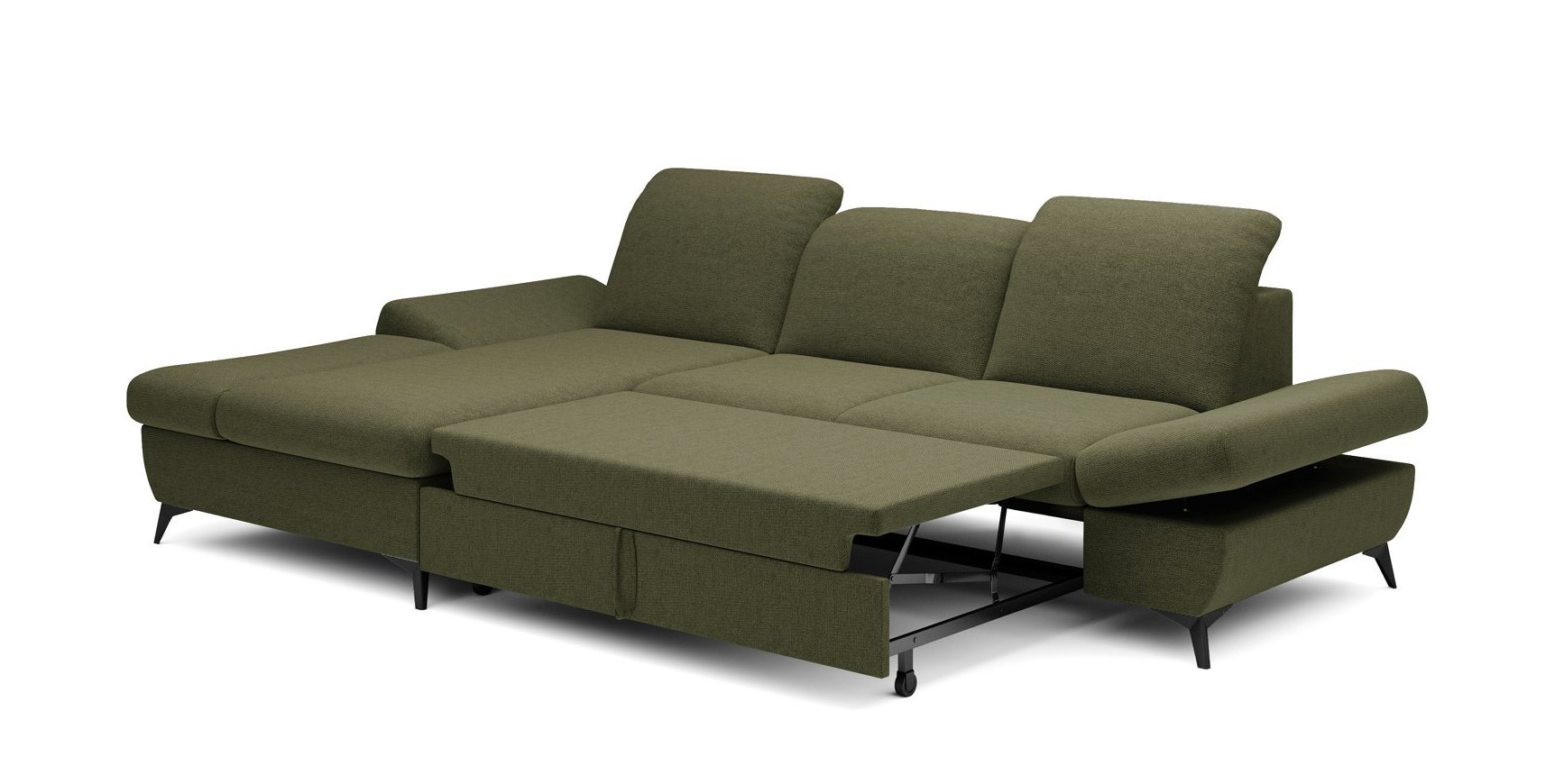 Диван кутовий розкладний HARPER Left Loft-10-Olive (1321485997) с доставкой