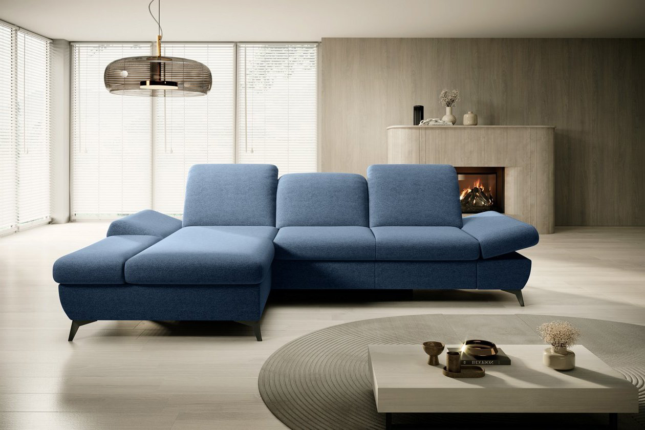 Диван угловой раскладной HARPER Left Loft-14-Denim (1321486001) в Киеве