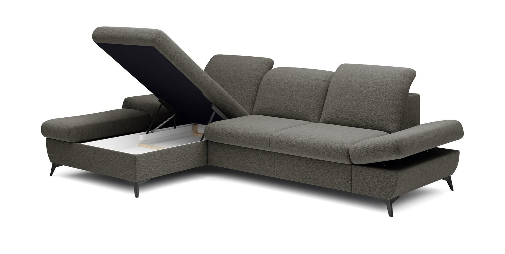 Диван угловой раскладной HARPER Left Loft-22-Iron (1321486009) дешево