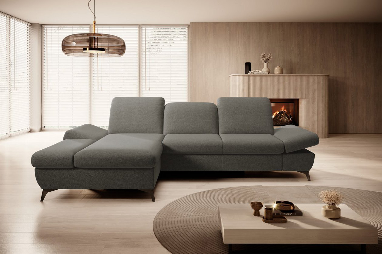 Диван угловой раскладной HARPER Left Loft-22-Iron (1321486009) в Киеве