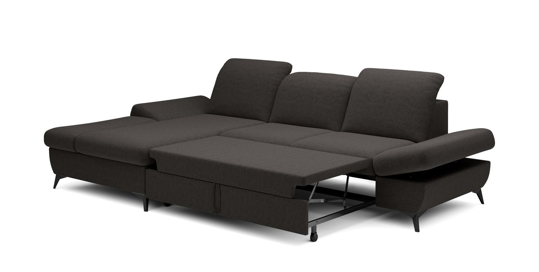 Диван угловой раскладной HARPER Left Loft-23-Anthracite (1321486010) с доставкой