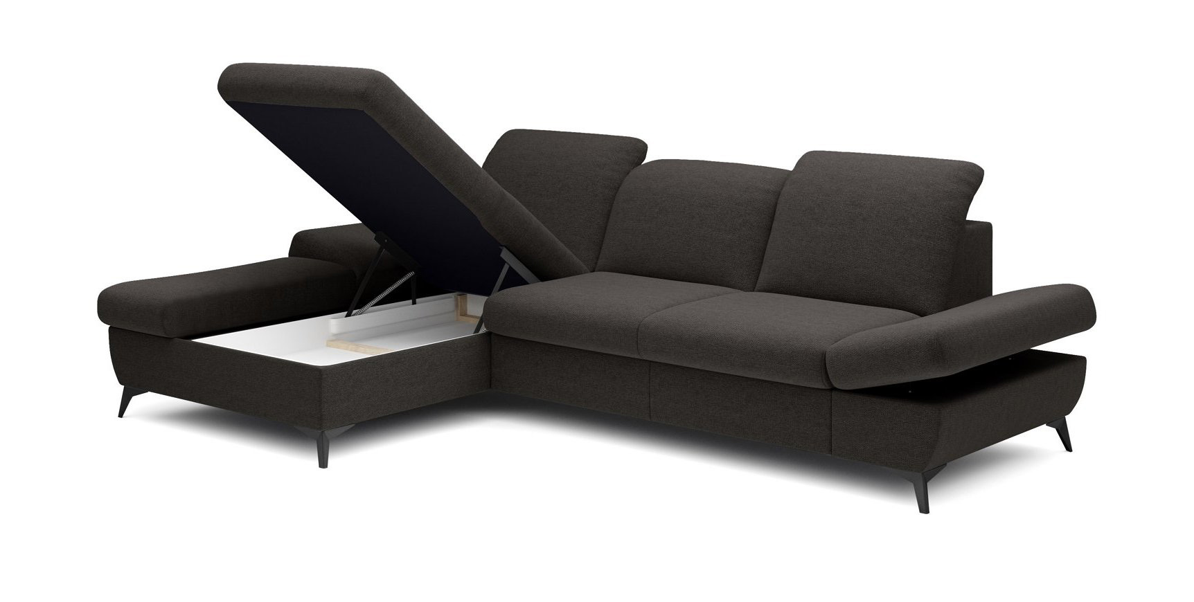 Диван угловой раскладной HARPER Left Loft-23-Anthracite (1321486010) дешево