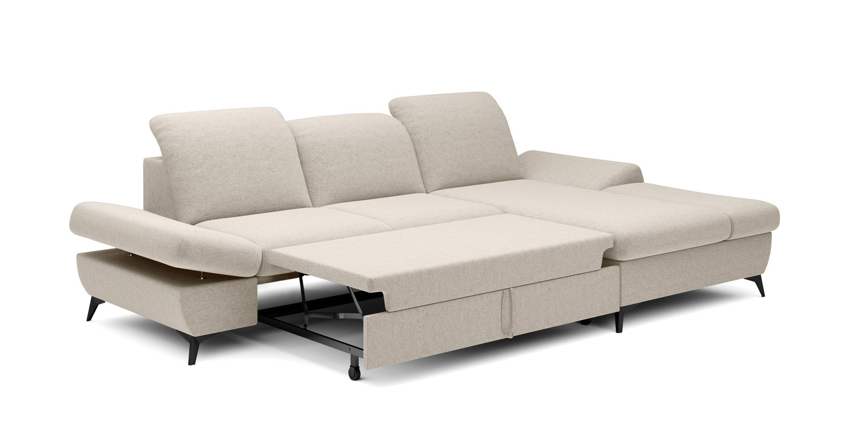 Диван угловой раскладной HARPER Right Loft-01-Cream (1321485988) в Украине