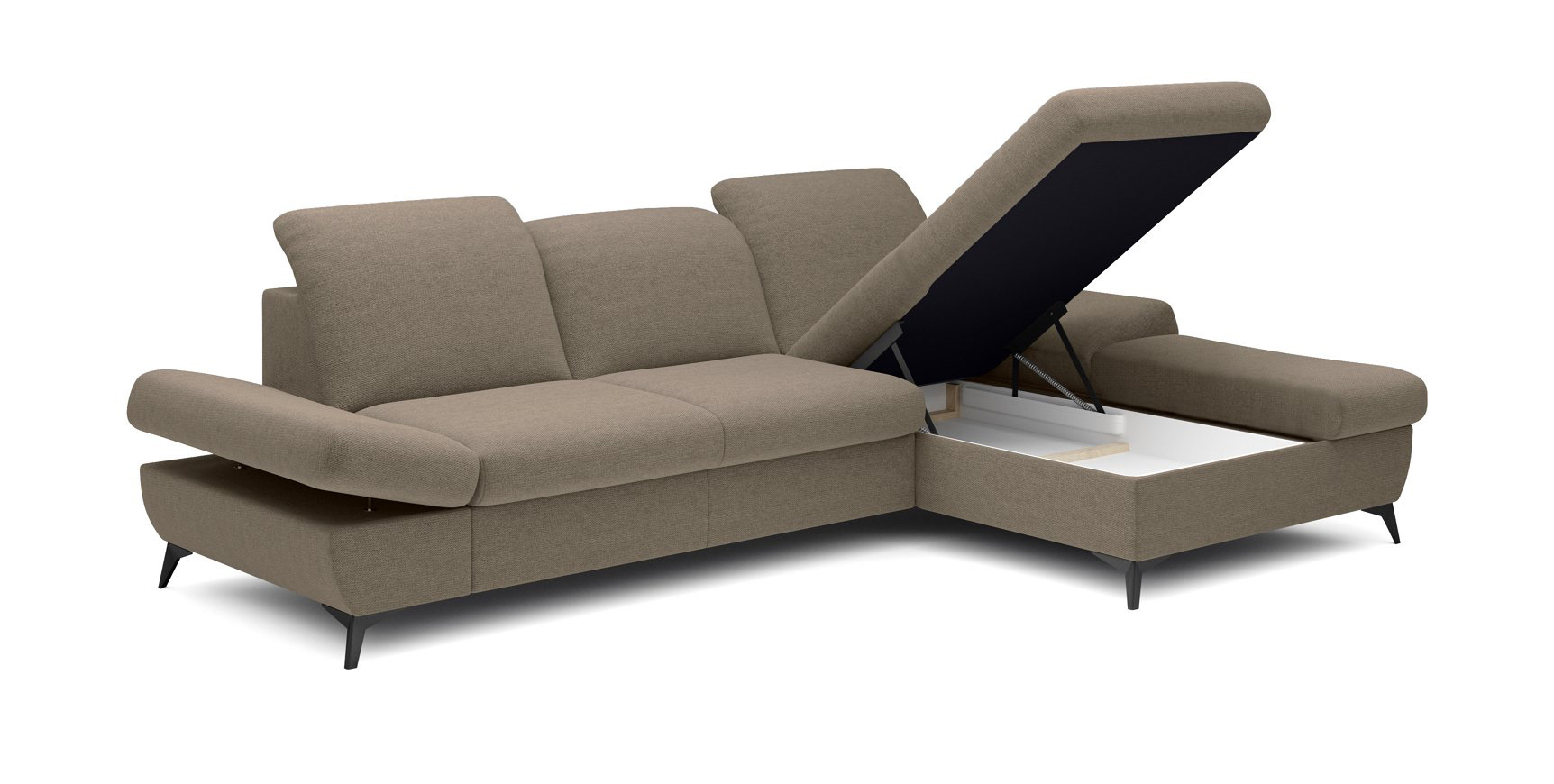 Диван кутовий розкладний HARPER Right Loft-03-Stone (1321485966) с доставкой