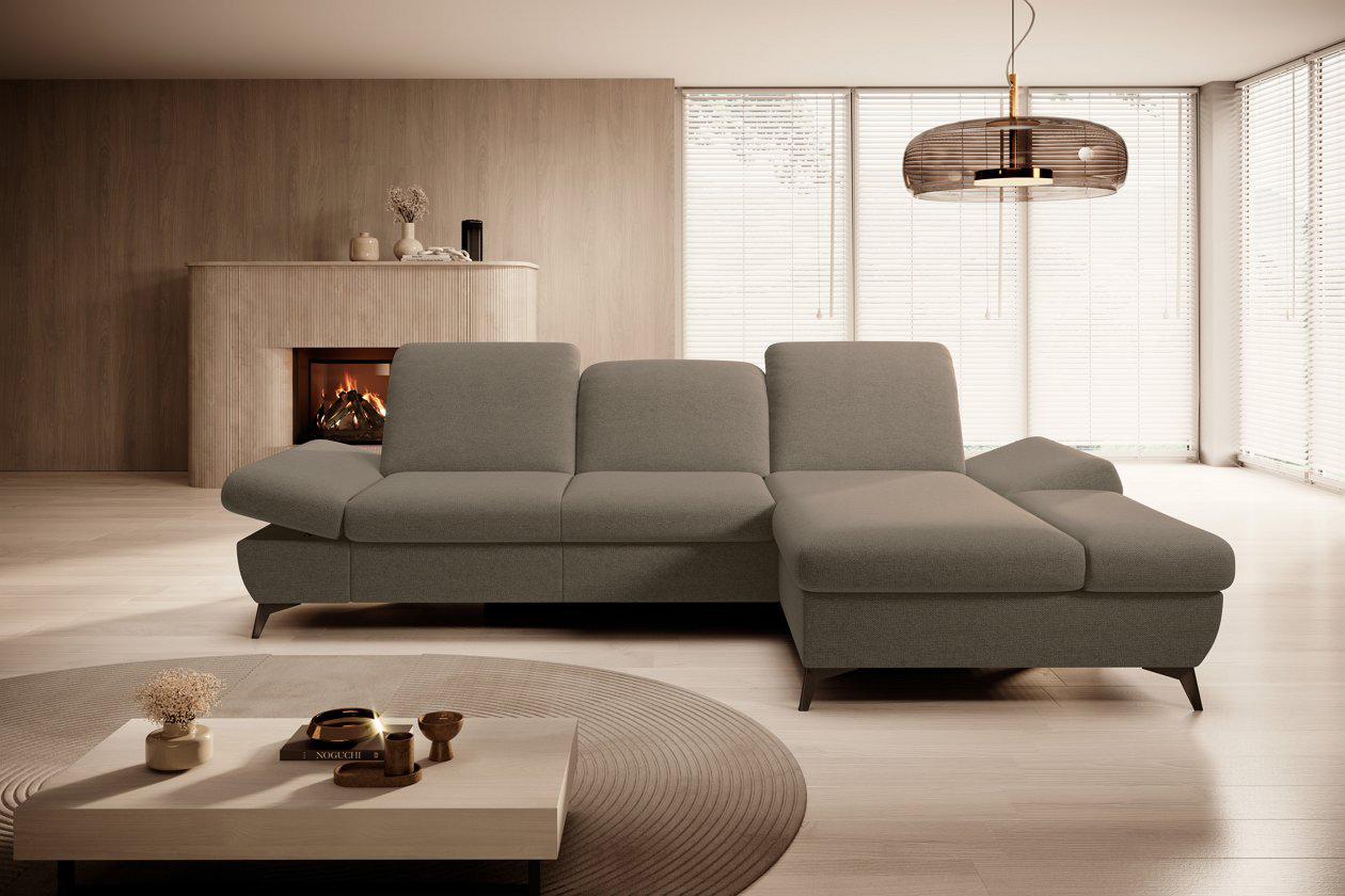 Диван кутовий розкладний HARPER Right Loft-03-Stone (1321485966) в Киеве