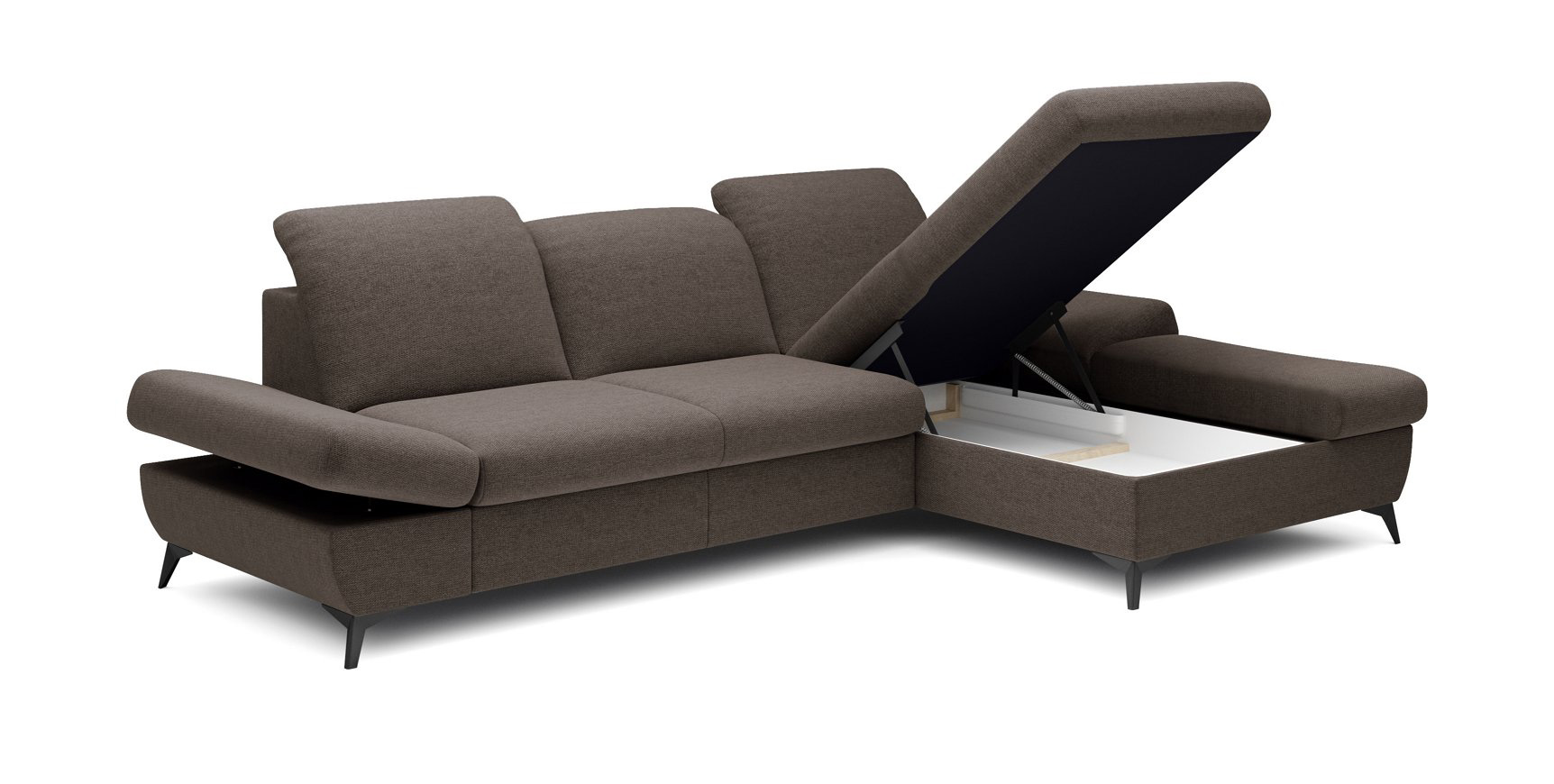 Диван кутовий розкладний HARPER Right Loft-05-Fossil (1321485968) с доставкой