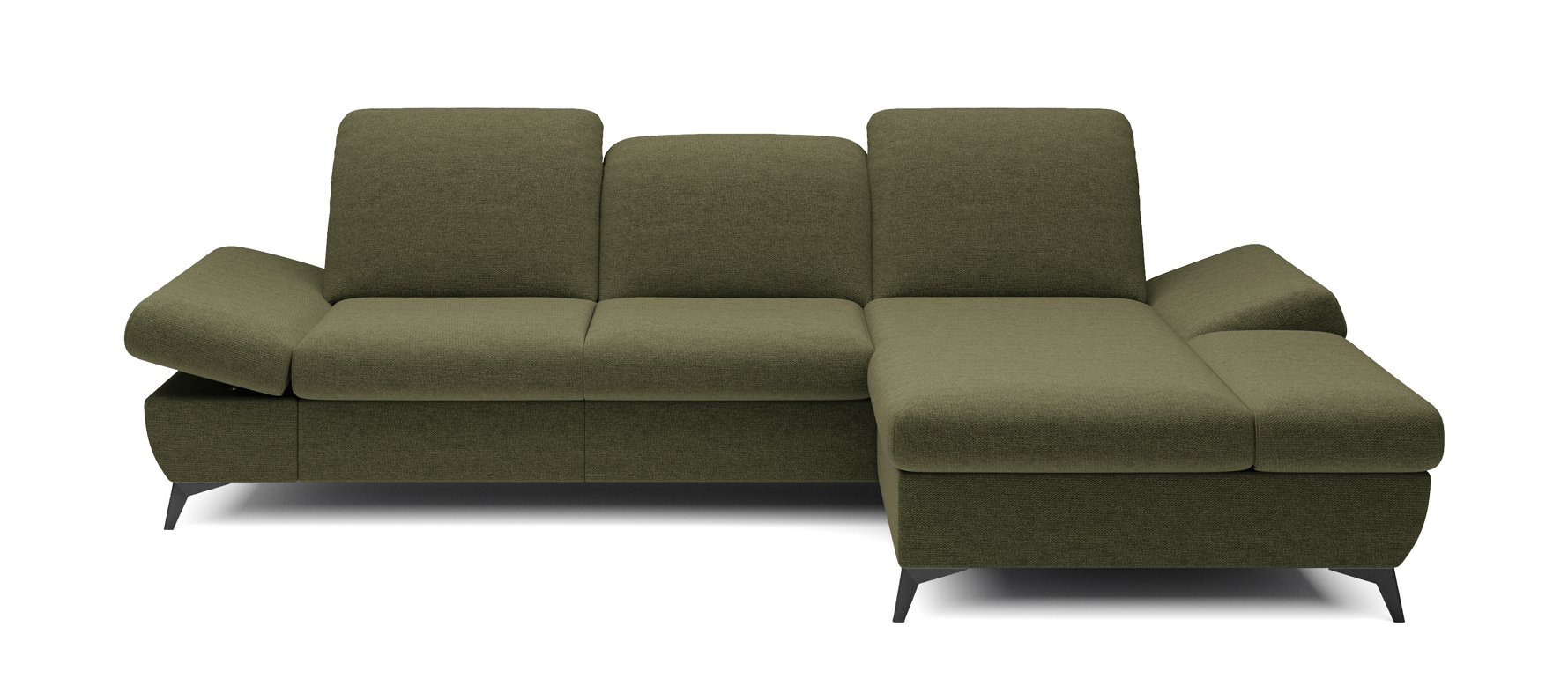 Диван кутовий розкладний HARPER Right Loft-10-Olive (1321485973) недорого