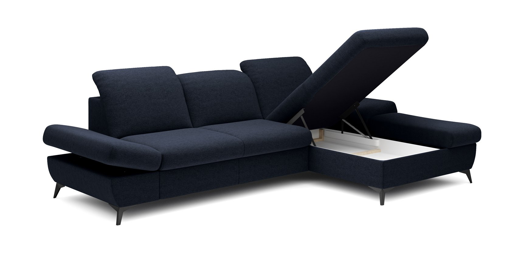 Диван угловой раскладной HARPER Right Loft-13-Deep-Blue (1321485976) с доставкой