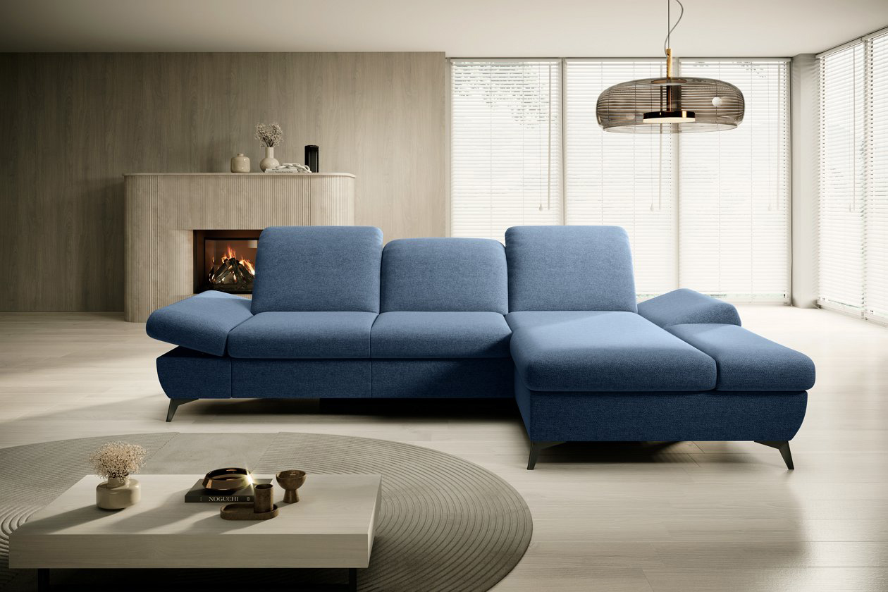 Диван угловой раскладной HARPER Right Loft-14-Denim (1321485977) в Киеве