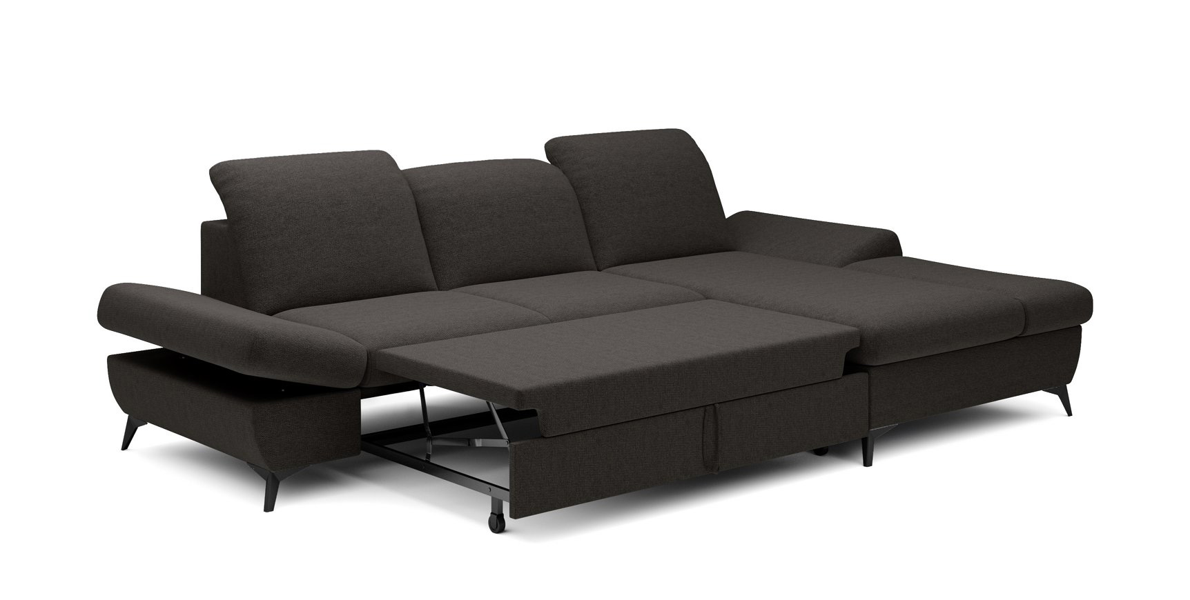 Диван угловой раскладной HARPER Right Loft-23-Anthracite (1321485986) в Украине