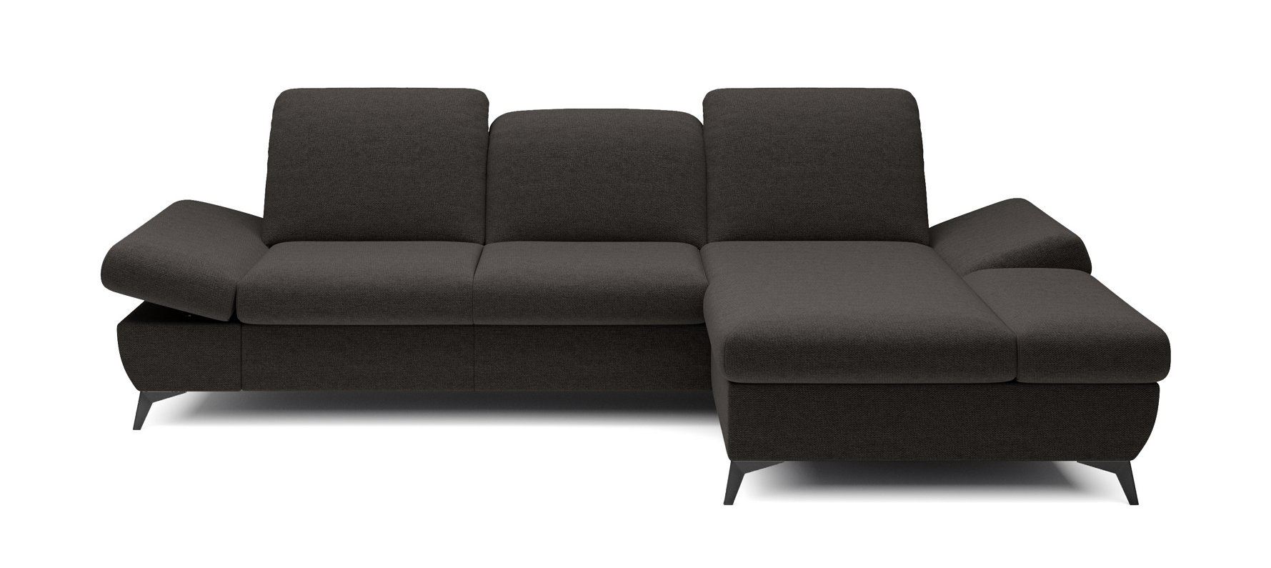 Диван угловой раскладной HARPER Right Loft-23-Anthracite (1321485986) недорого